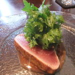 エノテカ・ラ・リコルマ - 2012/07　南茅部産メジマグロのソテー