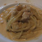 エノテカ・ラ・リコルマ - 2012/07　噴火湾産甘エビのスパゲティ