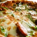 うっちゃんの倉庫 - 肉ピザ「あっぷ図」