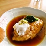 うっちゃんの倉庫 - そばがきの揚げ出し