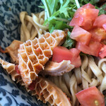 ラーメン イッケン - 牛の第二胃ハチノスがうまい！