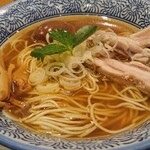 Sendai Chuukasoba Jinya - 味玉中華蕎麦(細麺、普通盛)