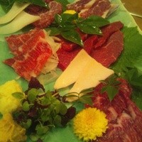 馬春楼 北新地総本店 - 馬刺盛り合わせ♪