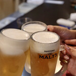 ルッカ - トリビーで乾杯〜♪