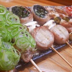 Ikkatu - 野菜巻き串2本2６０円～
