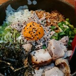 RAMEN W ～庄の×ど・みそ～ - 限定味噌まぜそば