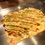 Okonomiyaki Zenigata - たこ焼き風もんじゃ(たこ焼きの中のとろとろのうまいとこのやーつ！！)