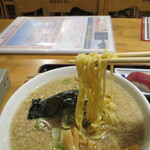 Mampuku Roguisami - 醤油ラーメン（麺）
