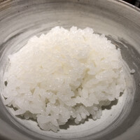 赤坂 渡なべ - ツヤツヤのご飯(^_^)