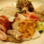 旨い料理・旨い酒 じょうじ - 新店：刺身盛り合わせ