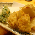 旨い料理・旨い酒 じょうじ - 新店：蓮根の天ぷらも絶品！
