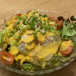 Osakana Dainingu Kiraku - 白身魚のサラダ