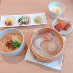 ちょっと贅沢！飲茶ランチ（担々麺or中華粥）LINEお友達登録で100円引き