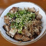 らーめん弥七 - 安定のヘタめし(380円)