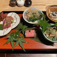 北浜 鳥匠 Ren - 前菜　旬の盛込み