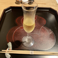 北浜 鳥匠 Ren - 食前の果実酢　マスカット酢