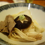 銀座 らん月 - 焼きおにぎりすき焼き風お茶漬け