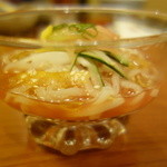 銀座 らん月 - トマトうどん