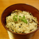 銀座 らん月 - じゃこご飯