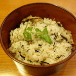 銀座 らん月 - じゃこご飯