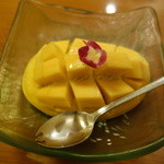 銀座 らん月 - デザート：マンゴー