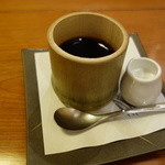 銀座 らん月 - デザート：コーヒーゼリー