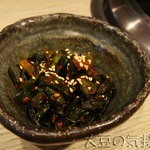 焼肉 神戸屋 - 辛いニラキムチ(￥300)