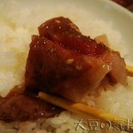 焼肉 神戸屋 - 和牛特選リブロースとライス