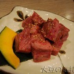 焼肉 神戸屋 - カタシン角切り(￥1,500)