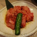 焼肉 神戸屋 - 和牛ゲタカルビ(￥1,300)
