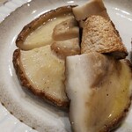 焼き鳥 ばかちん - シイタケうまあーーー