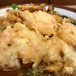 そばの神田 東一屋 - えびに着目する。