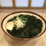 そばの神田 東一屋 - アサソバビンボー！　
      朝そば＋わかめ！　