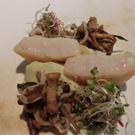 ミッシェル ナカジマ - 帆立貝・白茄子・シャンピニオン