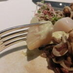 ミッシェル ナカジマ - 帆立貝・白茄子・シャンピニオン