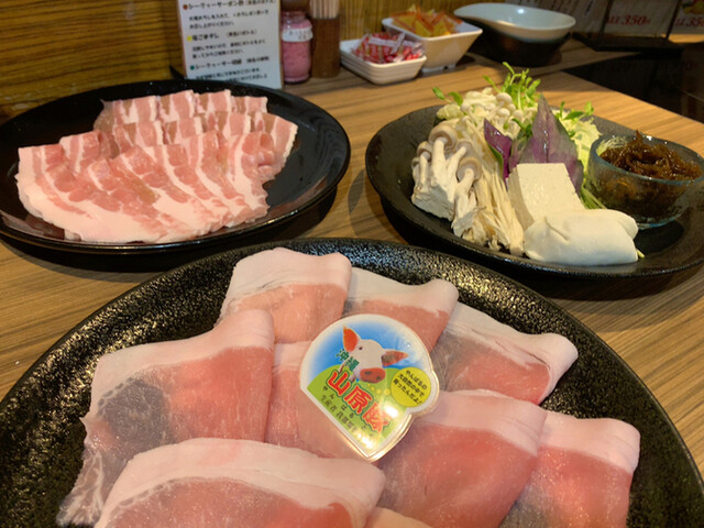 豚しゃぶ専門店 我那覇豚肉店 ガナハブタニクテン 美栄橋 豚しゃぶ ネット予約可 食べログ