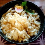 月与の童屋 - たぬきうどん