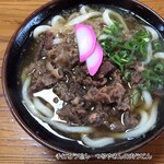 手打ちうどん つるや - 肉うどん