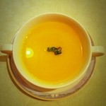 アクア オリビン - 南瓜の冷菜スープ