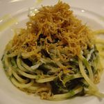 京都 ネーゼ - 白魚とじゃこのパスタ  アップ