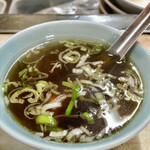 弥生亭 - スープ付き
