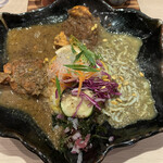 バガワーン カレー - 3種あいがけ　1300円