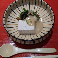 賛否両論 名古屋 - カシューナッツ豆腐、胡麻クリーム