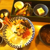 割烹 たま笹 - ぜいたく丼＆八寸