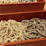 神楽坂 山せみ - 蕎麦　二種類