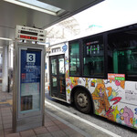 寿製麺 よしかわ 川越店 - 西口からバス