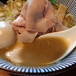 寿製麺 よしかわ - この時点で香りが～
