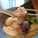寿製麺 よしかわ - 脂身も綺麗でした