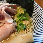 寿製麺 よしかわ - 三つ葉
