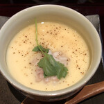 ろっかん - 雲子と百合根の茶碗蒸し